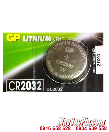 Pin CR2032 _Pin GP CR2032; Pin 3v lithium GP CR2032 DL2032 chính hãng
